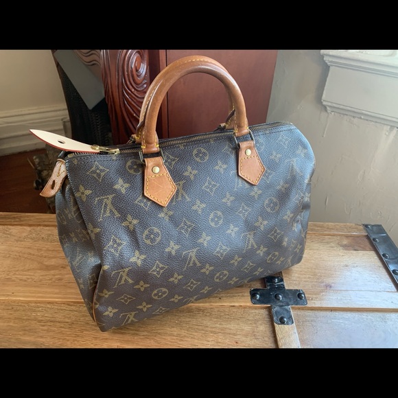 Louis Vuitton Vintage Speedy 30 Handbag - Picture 4 of 16